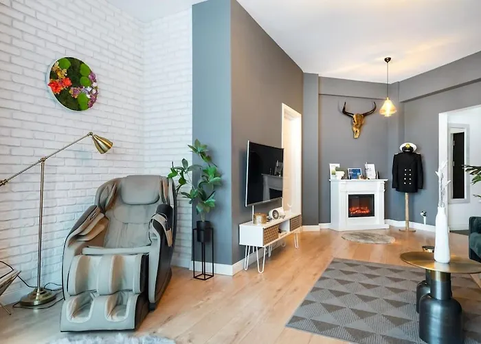 Apartment Intercontinental - Massage Terrace Fireplace *