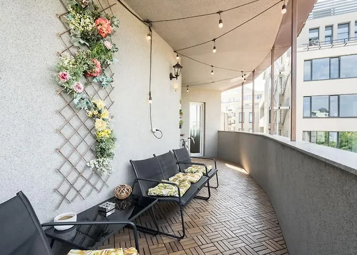 Intercontinental - Massage Terrace Fireplace Apartman Bukarest