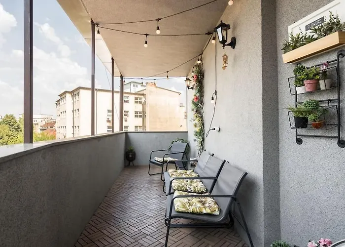 Apartman Intercontinental - Massage Terrace Fireplace